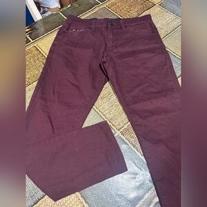 Men's Premium Maroon Chinos